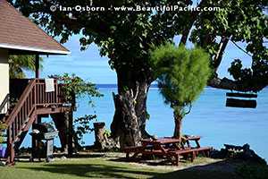 absolute beach bungalow setting family bungalow