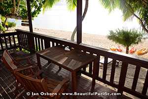 view of beach from the absolute beach bungalow